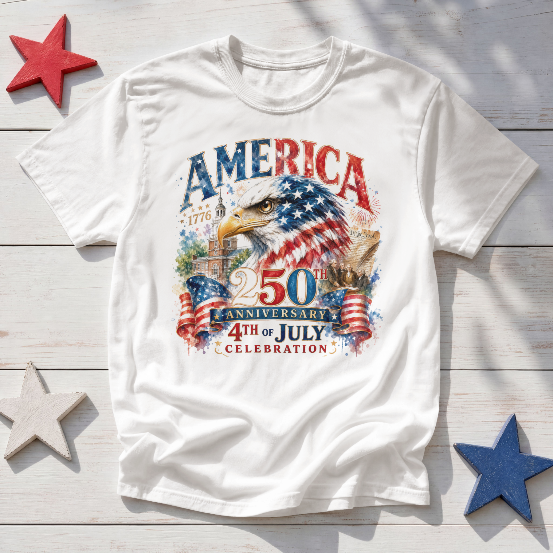 America 250: The Sovereign Eagle Commemorative Tee