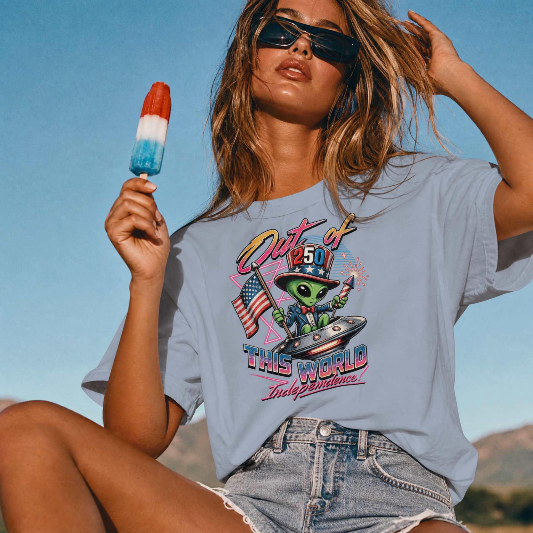 America 250: Out of This World Independence Tee