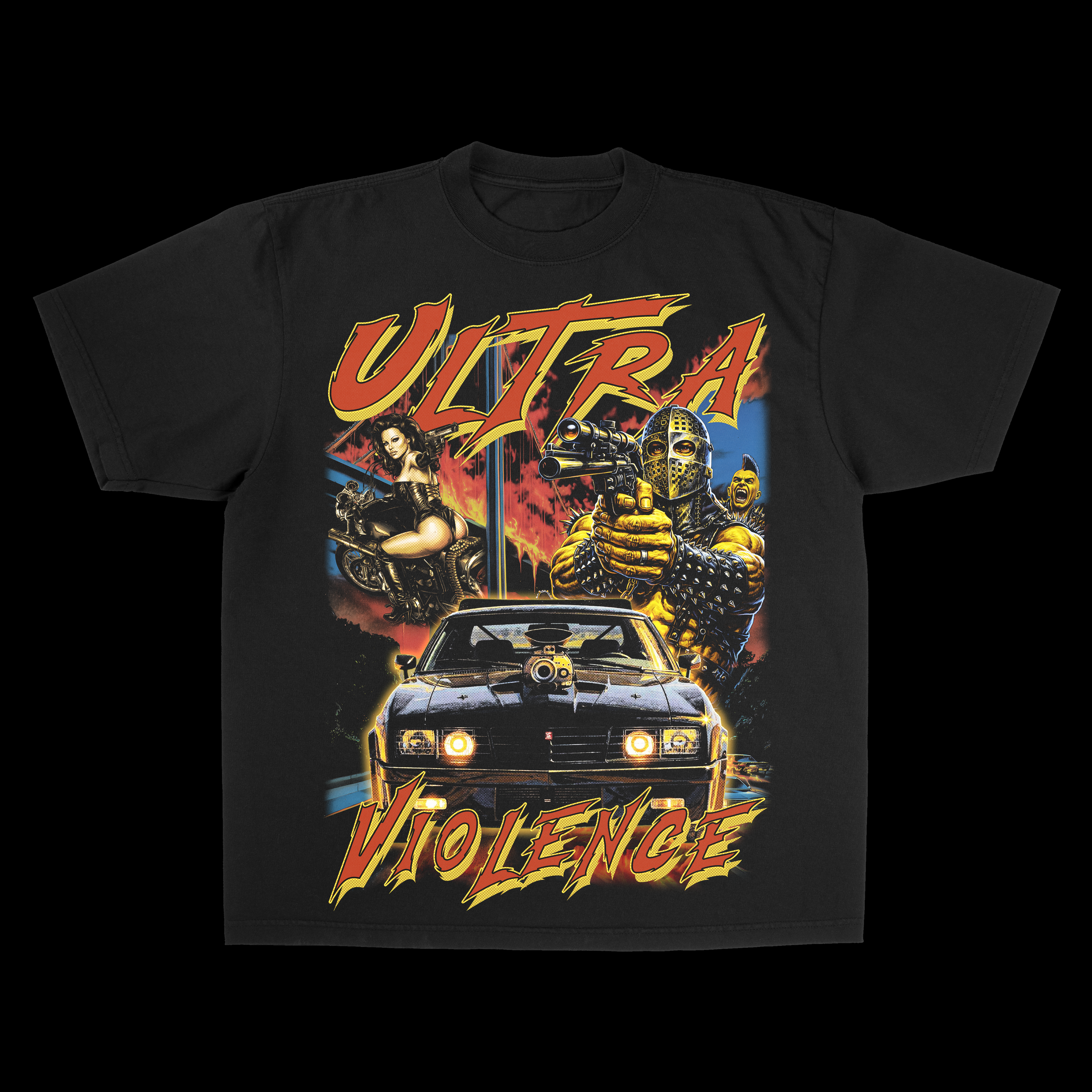 Ultra Violence Heavyweight Boxy T-shirt