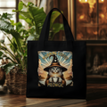 Coffee Cat Meowgic Tote Bag