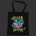Alien Dating Tote Bag
