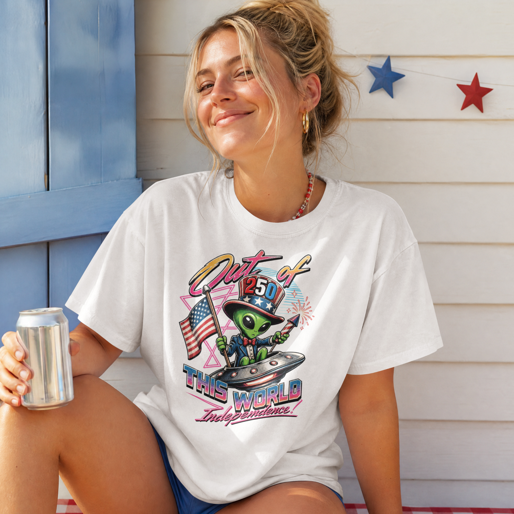 America 250: Out of This World Independence Tee